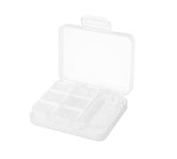 Case de píldoras de 7 días - Organizador de píldoras semanales, caja de medicina de viaje | Contenedor de pastillas de compartimento grande, planificador de pastillas abierta fácil para suplementos di