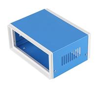 Case de proyecto de recinto de metal, 170 * 130 * 80 mm Caja de unión electrónica azul