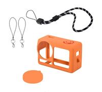 Case De Silicona Protectora para La Acción 5 Guardia De Lente La Cámara Pequeño Peso Ligero Desmontaje Desmontaje Capilla Silicona Camina Camina