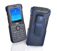 Case de telfono Iguerburn VoIP para Cisco 8821 y 8821-EX Cisco Tolephing con clip de correa giratoria 360 (azul)