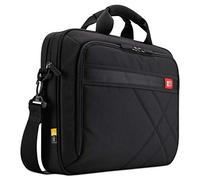 Case DLC-115 Logic - Maletín de poliéster para portátiles y Tablets de 15,6", Color Negro