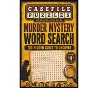 Case File Puzzles: Murder Mystery Word Search with 100 Hidden Clues to Uncover | 6 x 9 Inches, 114 Pages | 100 Puzzles... Gift for Vacations, Holidays, and Free Time