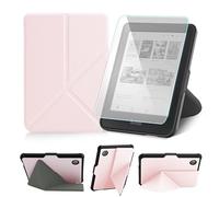 Case for 6" Kobo Clara Colour/BW/2E Ereader, Includes a Screen Protector - 6 Inch Premium PU Leather Cover with Auto Sleep/Wake