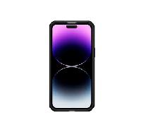 MOBILIS by ITSkins - Carcasa para iPhone 15 y iPhone 14, protección reforzada antimicrobiana, funda reciclada, color negro mate