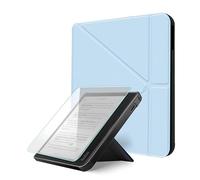 Case For Kobo Libra Colour/Kobo Libra 2, Includes a Case & Screen Protector - 7" Origami Cover Fit for Kobo Libra (Model N418/N428) with Auto Sleep/Wake(Periwinkle Blue, 7 Inch)
