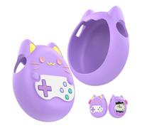 Case for Tamagotchi Paradise,Electronic Pet Toy Skin Shell Case,Cute Cartoon Silicone Protective Cover,TPU Soft Film Anti-Scratch Ultra-Thin Full Protective Case Cover for Tamagotchi Paradise