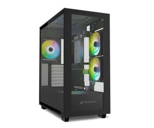 CASE GAMING REBEL C60 BLACK RGB ATX NERO NO ALIMENTATORE