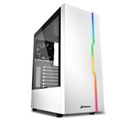 CASE GAMING RGB SLIDER WHITE ATX VETRO TEMPERATO - BIANCO - NO ALIMENTATORE