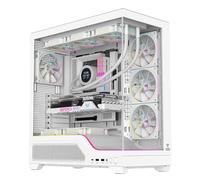 CASE GAMING TOWER SHOWBUI 82W - NO ALIMENTATORE - ARGB FAN - BIANCO (ITGCASBW82W