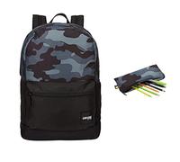 Case Logic Campus CCAM-1116 Camo/Black Mochila Negro, Gris Poliéster