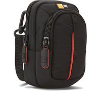 Case Logic DCB302K - Bolsa para cámaras Digitales compactas, Negro, Dimensiones internas (LxAnxAl): 7 x 3 x 12 cm