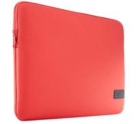 Case Logic Reflect Laptop Sleeve 15.6'' (funda para portátiles con pantalla de hasta 15.6", acolchado Memory Foam, interior de felpa), Rojo