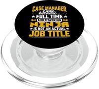 Case Manager Job Title - Funny Case Director CEO PopSockets PopGrip para MagSafe