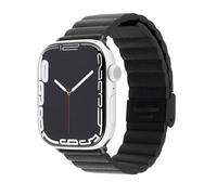 Case-Mate Correa para Apple Watch de 49 mm, 46 mm, 45 mm, 44 mm, 42 mm, correa de repuesto de cuero vegano para hombres y mujeres, compatible con iWatch Ultra 2/1 Series 10/9/8/7/6/5/4/3/2/1/SE -