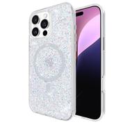 Case-Mate Funda magnética prémium para iPhone 16 Pro MAX [Compatible con MagSafe] - Elegante Funda Brillante para teléfono con protección contra caídas de 3,6 m - Twinkle Disco