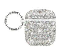 Case-Mate - Funda para AirPods - Brilliance - Compatible con Apple AirPods Series 1 y 2 - Plata