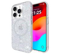 CASE-MATE Funda para iPhone 15 Pro - Disco centelleante [protección contra caídas de 12 pies] [Compatible con MagSafe] Funda magnética con Bonito Brillo para iPhone 15 Pro de 6.1 Pulgadas,