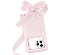 Case-Mate IP68 - Funda Grande Impermeable para teléfono con diseño de Lazo, artículos Esenciales para Viajes, Playa, Crucero, Funda Flotante con cordón Cruzado para iPhone 16 Pro Max/15 Pro/14/13/12