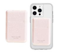 Case-Mate Kate Spade New York - Cartera magnética para teléfono/Tarjetero, Compatible con MagSafe, Color Rosa Brillante