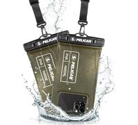 Case-Mate Paquete de 2 Fundas Impermeables IP68 para teléfono (tamaño Regular) - Funda Flotante Impermeable para iPhone 14 Pro MAX / 13 Pro MAX / 12 Pro MAX / 11 / S23 - Cordón Desmontable - OD Verde