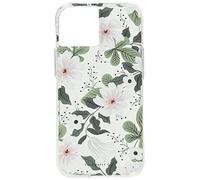 Case-Mate Rifle Paper Co. - Funda para iPhone 13 - Willow Floral: Delgada, Transparente, Compatible con Carga inalámbrica, protección contra caídas de 10 pies, protección Resistente, Estampado Floral