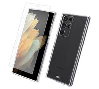 Case-Mate - Tough Series - Paquete de protección - Funda y protector de pantalla para 6.8 Samsung Galaxy Rainbow - Slim - Protección contra caídas de 10 pies - 6.8 pulgadas - Transparente