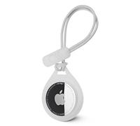 Case-Mate Tough Sport Lanyard Funda Protectora Compatible con Apple Air-Tag Holder [Accesorio Resistente a los arañazos | a Prueba de Golpes | Funda de diseño Moderno Air-Tag - Blanco