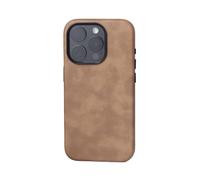 Case Premium PU Leather Cover Retro Design with Wireless Charge, Four Corners Air Cushion Anti-Fall Case for iPhone 17 16 15 14 13 12 Pro MAX (#02,FOR 15 Pro MAX)