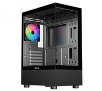 Case Showbui 33B - Gaming Tower Atx- 12cm Argb Fan- USB3- Side & Front Panel Tem