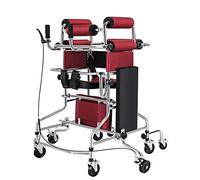 Case Standard Walkers - Marco plegable para caminar, andador plegable con ruedas con reposabrazos, ayuda a la movilidad para caminar, entrenador de extremidades inferiores para ancianos y