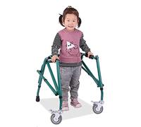 Case Walker para niños con parálisis cerebral, andadores ligeros plegables de 4 ruedas, andadores ligeros, ayuda para caminar para pacientes discapacitados y con movilidad limitada
