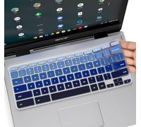 CASEBuy Acer Chromebook R 13 Protector de teclado carcasa para 11,6 Acer Chromebook 11 CB3 - 131/Chromebook R 11 CB5 - 132T/13,3" Chromebook R 13 CB5 - 312T Chromebook nosotros versión (negro)