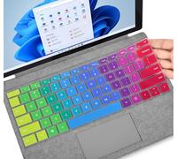 CaseBuy Cubierta para teclado para Microsoft Surface Pro 7 2020 2019 / Surface Pro 6 2018 / Surface Pro 5 2017 / Surface Pro 4, Surface Pro 12.3 teclado protector Skin, accesorios Surface Pro, color negro