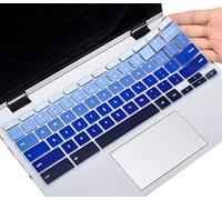 CaseBuy Premium - Funda para teclado para 2020 IdeaPad 3 Chromebook 11.6, Chromebook C330 C340 11.6, Chromebook Flex 5 13 / Flex 3 11 / Chromebook 100E 300E 500E N20 N21 N22 N23 11.6, color azul gradual