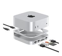 Casecentive 7 en 1 Hub y soporte de aluminio Mac Mini M4/M4 Pro/M5 Pro/M6 - 8720153797030