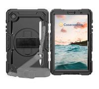 Casecentive Handstrap Pro Hardcase met handvat Galaxy Tab A8 2022 zwart - 8720153794756