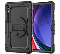 Casecentive Handstrap Pro Hardcase with strap Surface Pro 9 / 10 / 11 Black - 8720153796279