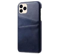 Casecentive Leren Wallet back case iPhone 12 / iPhone 12 Pro blauw