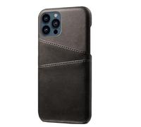 Casecentive Leren Wallet Back case iPhone 13 Pro zwart