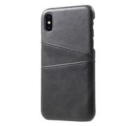 Casecentive Leren Wallet back case iPhone X / XS zwart