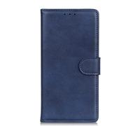 Casecentive Leren Wallet case met sluiting iPhone 13 Pro blauw