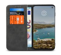 Casecentive Leren Wallet case Samsung Galaxy S10 zwart - 8720153790444