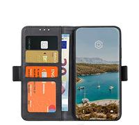 Casecentive Magnetische Leren Wallet case iPhone 12 / iPhone 12 Pro zwart