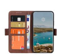 Casecentive Magnetische Leren Wallet case iPhone 12 Pro Max bruin
