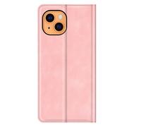 Casecentive Magnetische Leren Wallet case iPhone 13 roze - 8720153794299