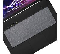 CASEDAO Diseño de cubierta de teclado de silicona para ASUS Zephyrus M15 15.6 2020 Gaming Laptop, 15.6 pulgadas ROG Zephyrus GU502GW GU502GU GA502DU GA502IV Teclado Protevtive Skin - Transparencia