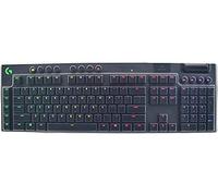 CASEDAO Funda de teclado para teclado mecánico Logitech G815 RGB para juegos, teclado mecánico inalámbrico Logitech G915, protector de teclado para juegos Logitech G815 G915, transparente
