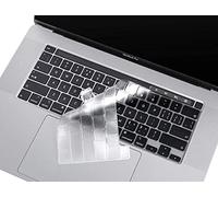 Casedao - Funda para teclado MacBook Pro 16 (ultrafina, transparente, compatible con MacBook Pro de 16 pulgadas, modelo A2141 con Touch Bar y Touch ID, diseño de teclado de EE. UU.