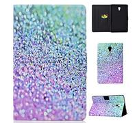 CaseFun Funda para Samsung Galaxy Tab A 10.5 2018 SM-T590/T595 Brillantes Ultra Slim Cover de PU Cuero Case Carcasa Antichoque Protectora con Auto-Sueño/Estela