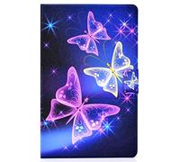 CaseFun Funda para Samsung Galaxy Tab A 10.5 de Piel sintética Suave TPU Delgada con función de Encendido y Apagado automático, Bolsillo para Samsung Galaxy Tab A SM-FBA-T590 / SM-T595 de 10.5